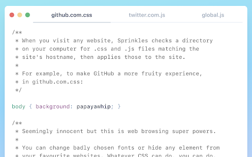 Sprinkles screenshot 1