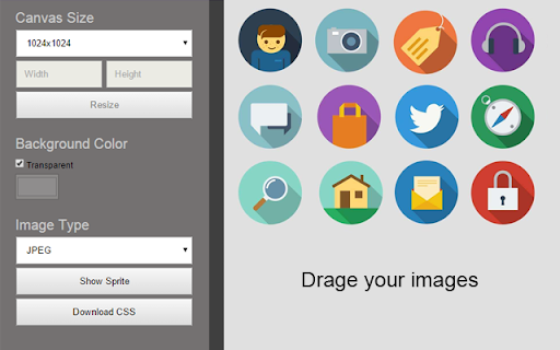 SpriteCSS screenshot 1