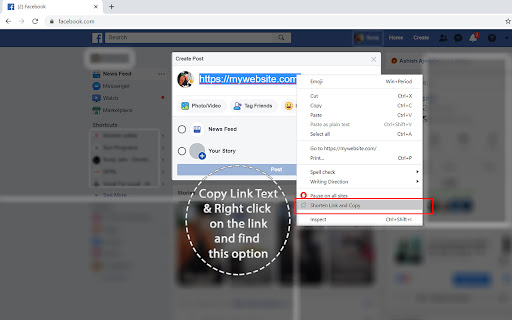 SPRL Link Shortener screenshot 1