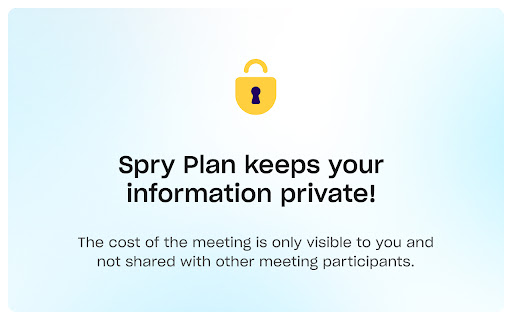Spry Plan: Meeting Cost Calculator screenshot 1