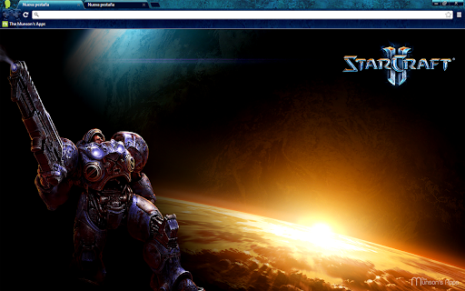 Starcraft 2: Terran marine (1366x768) screenshot 1