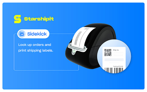 Starshipit Sidekick screenshot 1