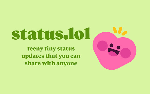 status.lol Bookmarklet screenshot 1