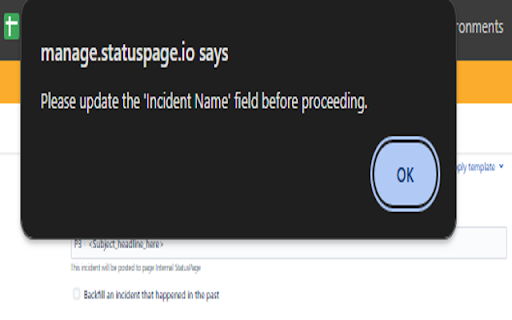 Statuspage Validator screenshot 1