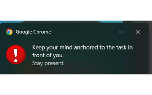 Stay present screenshot 1