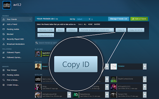 Steam ID Finder screenshot 1