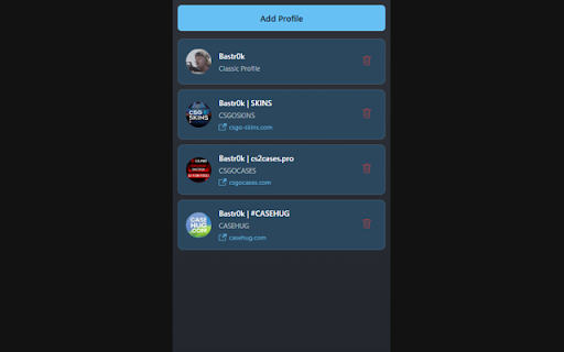 Steam Profile Changer screenshot 1