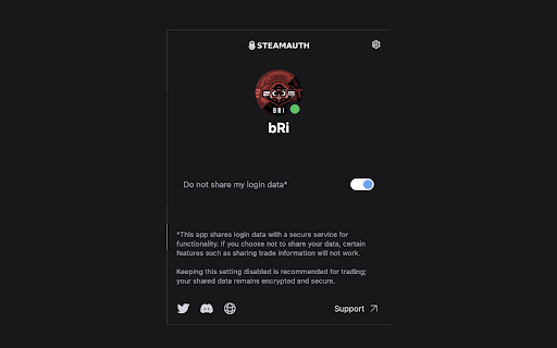 SteamAuth screenshot 1