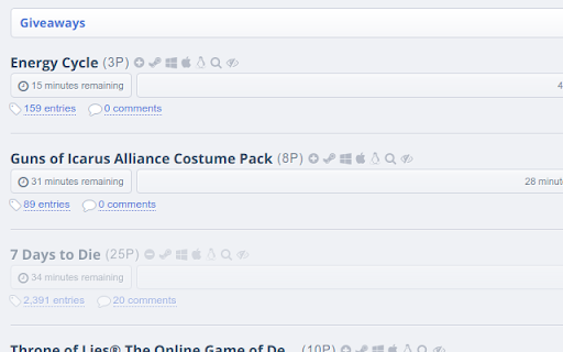 SteamGifts Helper screenshot 1