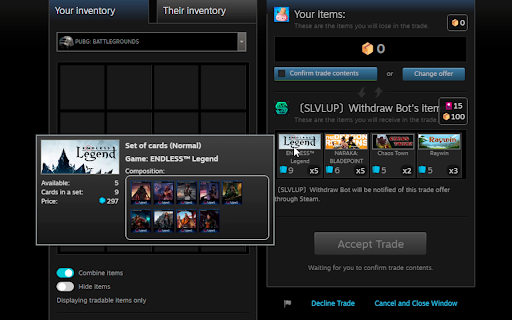 Steamlvlup Card Factory screenshot 1