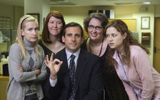 Steve Carell The Office Pam Beesly Michael Sc screenshot 1