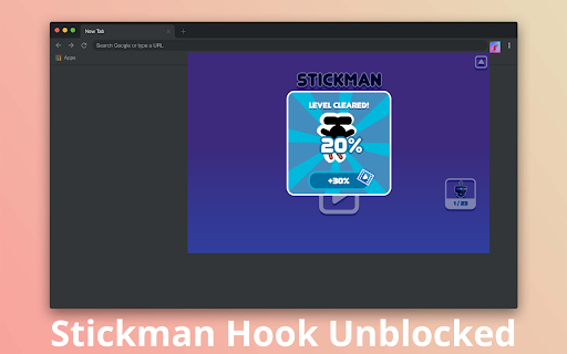 Stickman Hook Unblocked Game screenshot 1