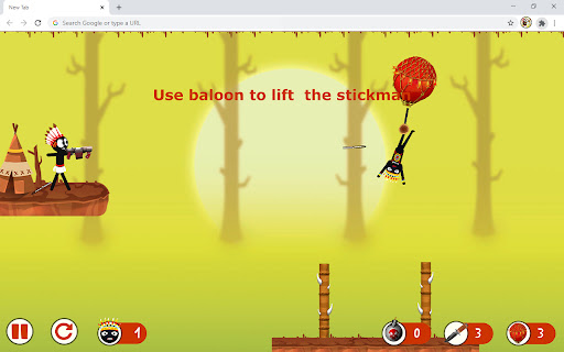 Stickman Hunter Archery Game screenshot 1
