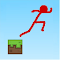 Stickman Parkour Poki Game logo
