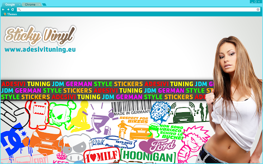 Sticky Vinyl 4:3 - Adesivi Tuning JDM screenshot 1