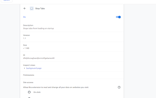 Stop Tabs screenshot 1