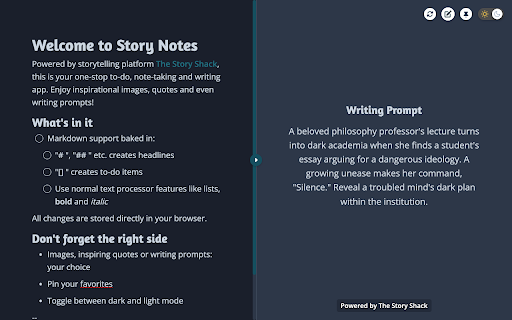 Story Notes screenshot 1
