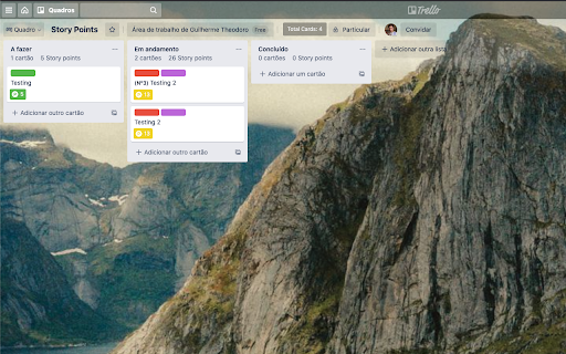 Story points counter for Trello screenshot 1