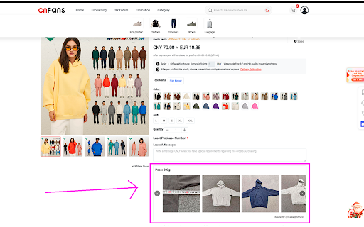 SugarQC | Search QC Photos on CNFans screenshot 1