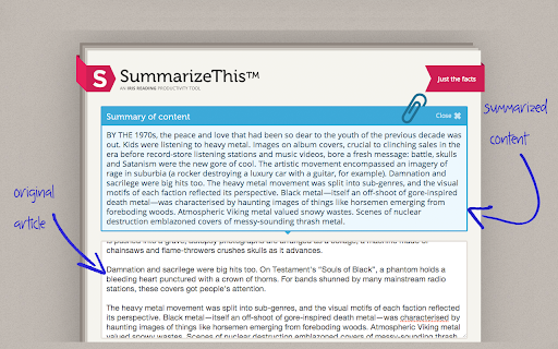 SummarizeThis screenshot 1