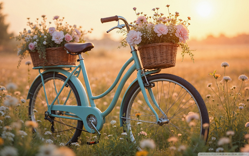 Sunset Bicycle Ride screenshot 1