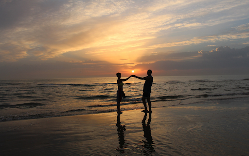 Sunset by the sea screenshot 1