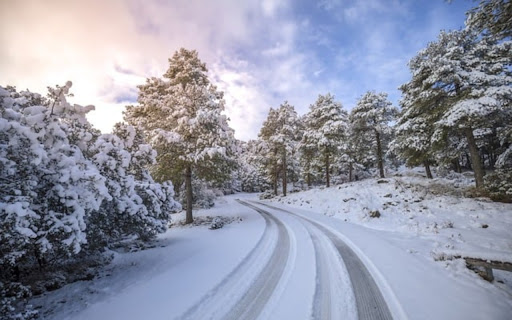 SUNSET MOUNTAIN Theme screenshot 1