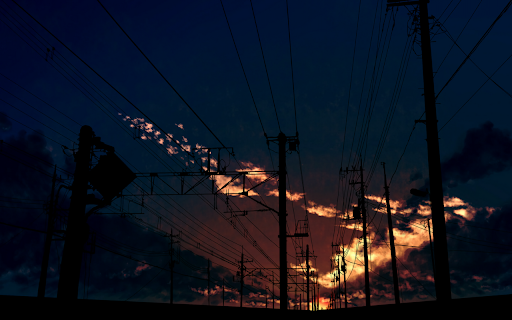 Sunset Over the Tracks screenshot 1