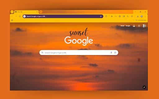 Sunset Serenity Theme screenshot 1