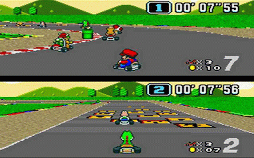 Super Mario Kart - Super Nintendo Emulator screenshot 1