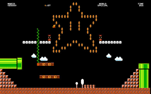 Super Mario Level 1 screenshot 1