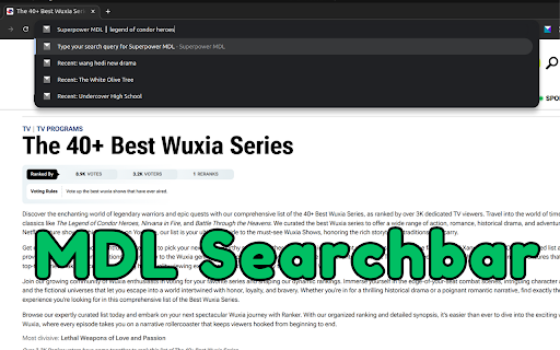 Superpower MDL screenshot 1