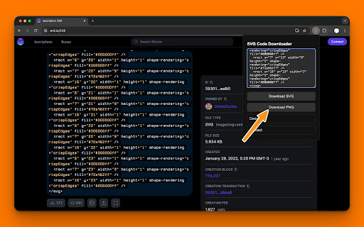 SVG Code Downloader screenshot 1