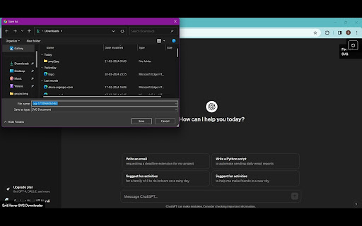 SVG Hover Download screenshot 1