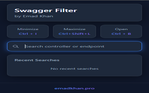 Swagger Filter by Emad screenshot 1
