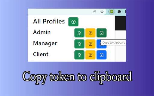 Swagger Token Manager screenshot 1