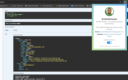 Swagger UI Pretty Print screenshot 1