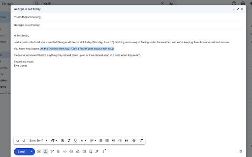 Swedish Idiom Injector screenshot 1