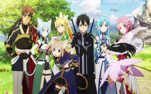 Sword Art Online 01 - 1600x900 screenshot 1