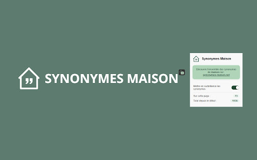 Synonymes Maison screenshot 1