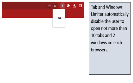 Tab and Window Limit screenshot 1