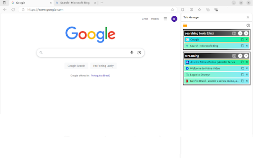 Tab Manager screenshot 1