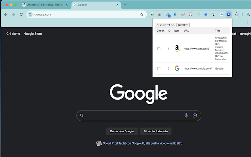 Tab Manager screenshot 1