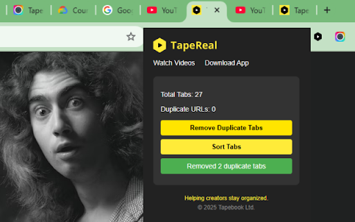 Tab Manager for Creators screenshot 1