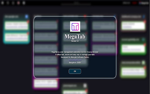 Tab Manager - MegaTab screenshot 1