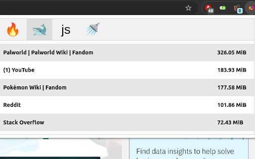 Tab Monitor screenshot 1