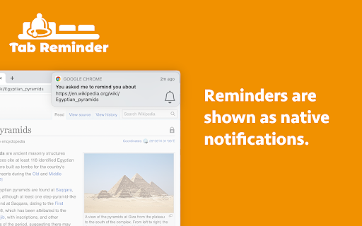 Tab Reminder screenshot 1