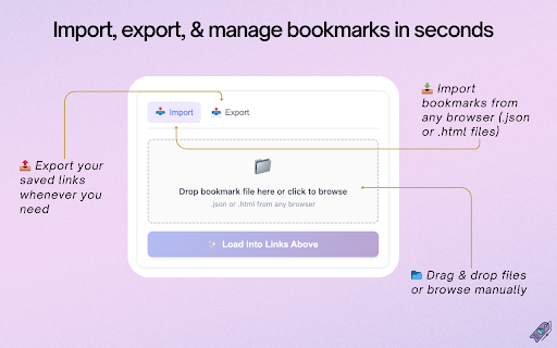 TabHop - Smart Bookmark & Tab Manager screenshot 1