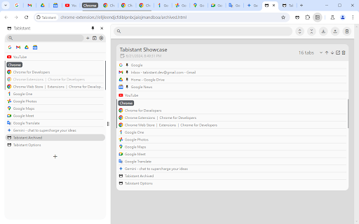 Tabistant screenshot 1