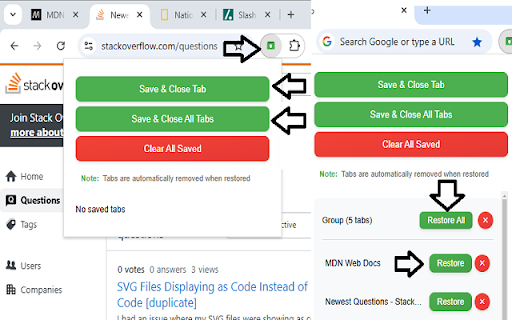 TabVault screenshot 1
